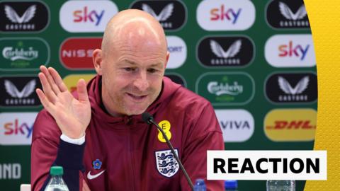 England interim manager Lee Carsley