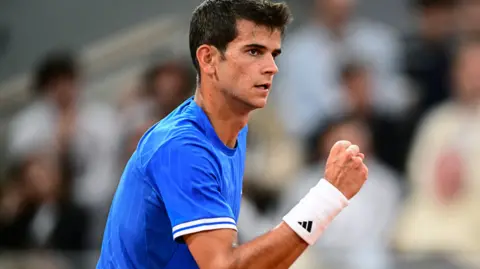 Rafael Jodar celebrates a point