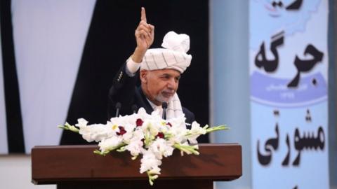 Afghanistan President Ashraf Ghani