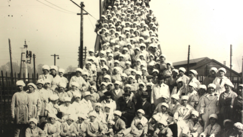 Munitions workers