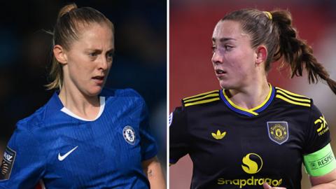 Keira Walsh and Maya Le Tissier