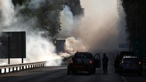 Israel fires