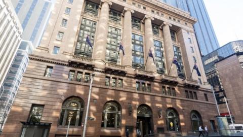 The Commonwealth Bank in Martin Place, Sydney