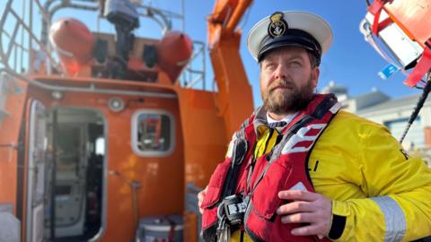 Mark Taylor, RNLI coxswain