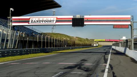 Dutch Grand Prix circuit at Zandvoort