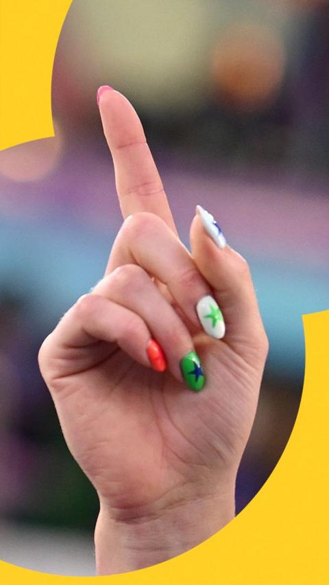 Kate O'Connor's nails