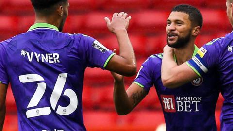 Bristol City celebrate