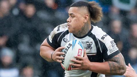 Franklin Pele in action for Hull FC