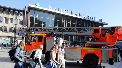 Cologne's main railway station, 15 Oct 18