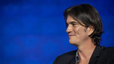 Adam Neumann in profile