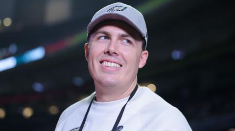 Kellen Moore smiling