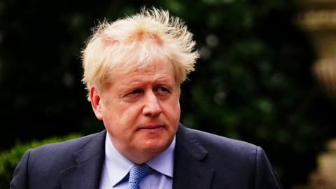 Former Prime Minister Boris Johnson