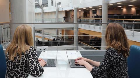 Two women job share GCHQ