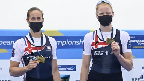 Helen Glover and Polly Swann