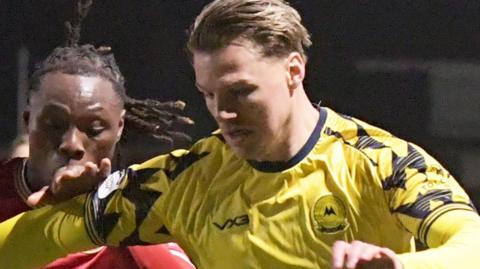 Cody Cooke playing for Torquay