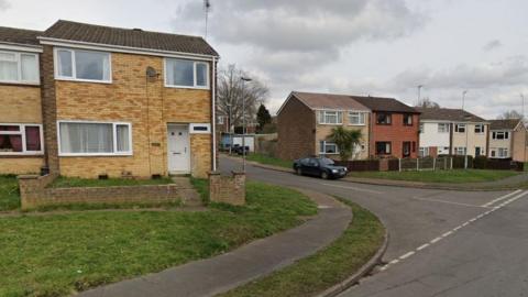 The junction of Shire Green and Winston Church Drive in King's Lynn