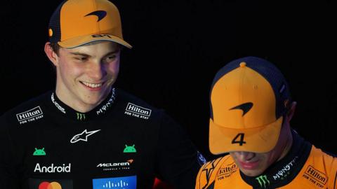 Osacr Piastri and Lando Norris