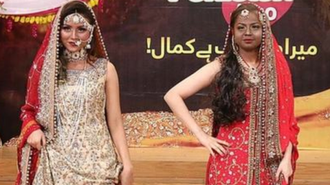 jago pakistan jago models with faces painted darker