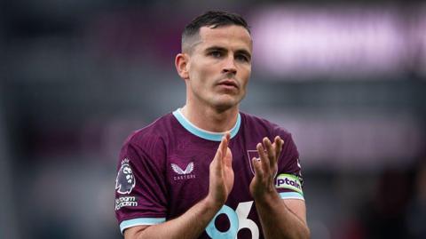Josh Cullen in action for Burnley
