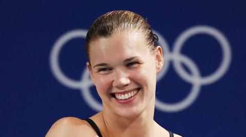 Grace Reid smiles while competing at Olympic Games