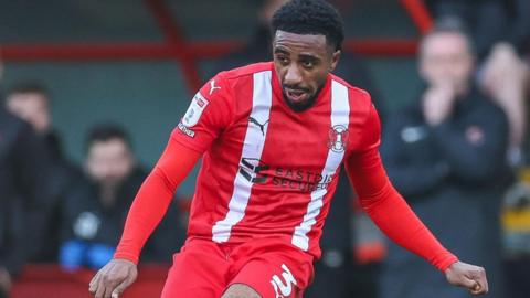 Jayden Sweeney in action for Leyton Orient