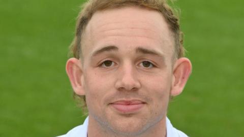 Jack Haynes' previous highest first-class score was 133 against Derbyshire in 2021