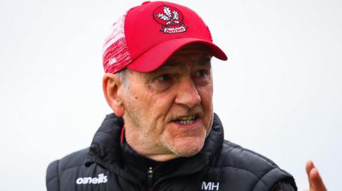 Derry manager Mickey Harte