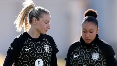 Leah Williamson and Lauren James