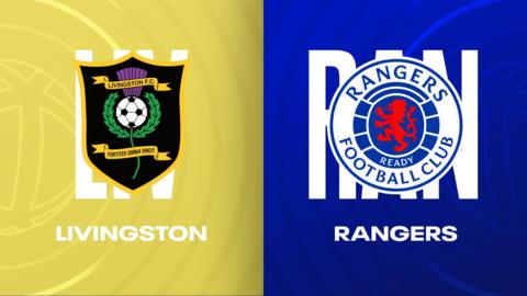 Livingston and Rangers badges