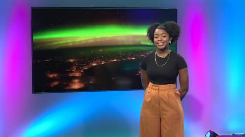 Emma-Louise in the studio