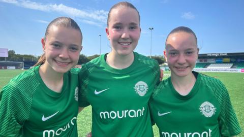 Emilie, Hollie and Millie Jeffreys