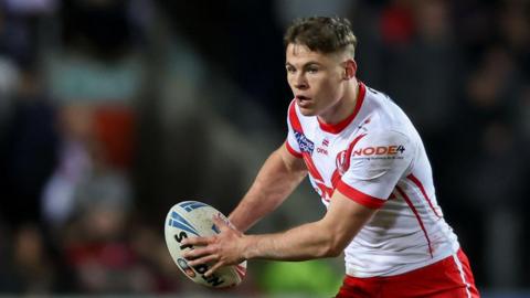 St Helens full back Jack Welsby