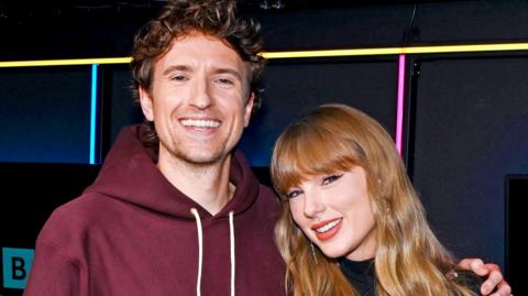 The pop superstar had invited Greg James to her wedding during a Radio 1 interview