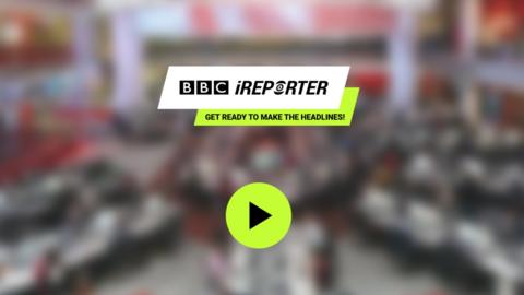 BBC iReporter online interactive game logo