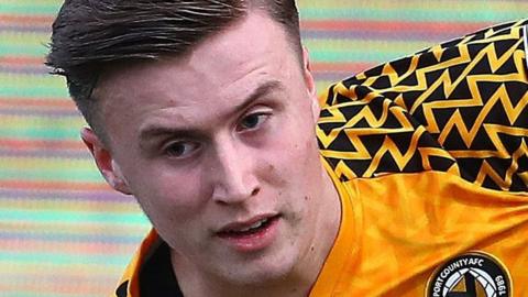 George Nurse was loaned out to Newport County in 2019-20 before joining Walsall for the first half of the 2020-21 season