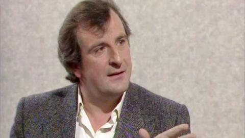 Douglas Adams appearing on Wogan