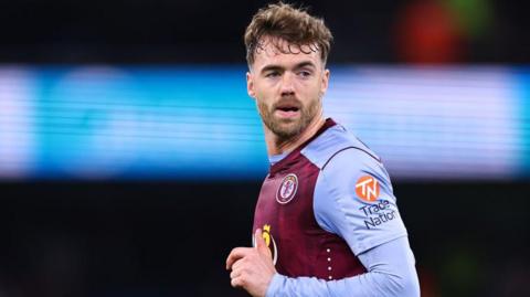 Calum Chambers in action for Aston Villa