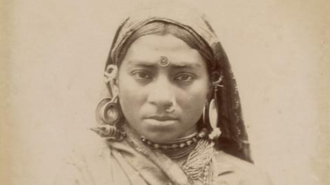 A photo of an Indian woman