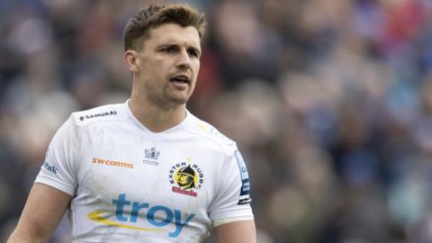 Exeter Chiefs' Henry Slade