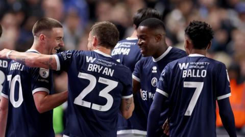 Millwall celebrate