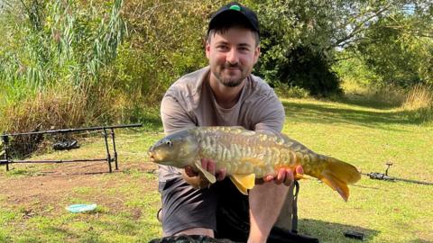 Joe Murfitt with fish