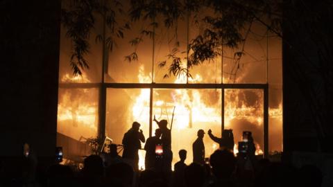 The Daily Star building in Dhaka was attacked in December following the death of a youth leader
