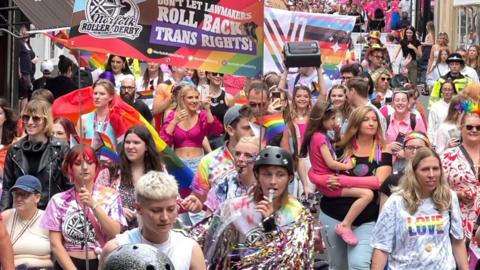 Norwich Pride parade 2023