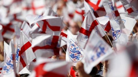 England flags