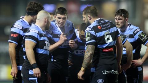 Cardiff Rugby forwards