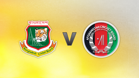 Bangladesh v Afghanistan badge graphic