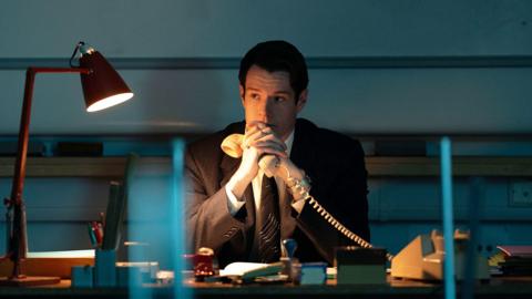 Connor Swindells as DS Ed McCusker in The Bombing of Pan Am 103