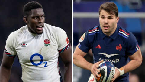 England captain Maro Itoje and France skipper Antoine Dupont