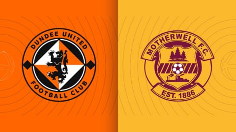 Dundee United and Motherwell badges