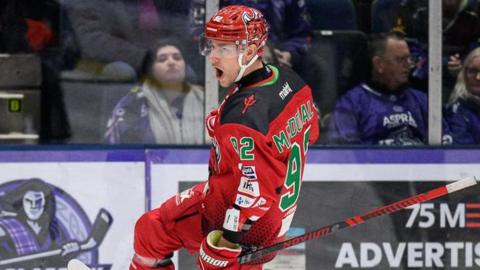 Josh MacDonald of the Cardiff Devils